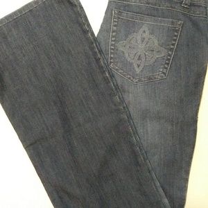 CAbi boot cut jeans (10 tall)